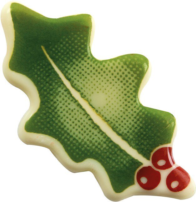 13735 - Holly Leaf 5,4x2,8cm 120ks