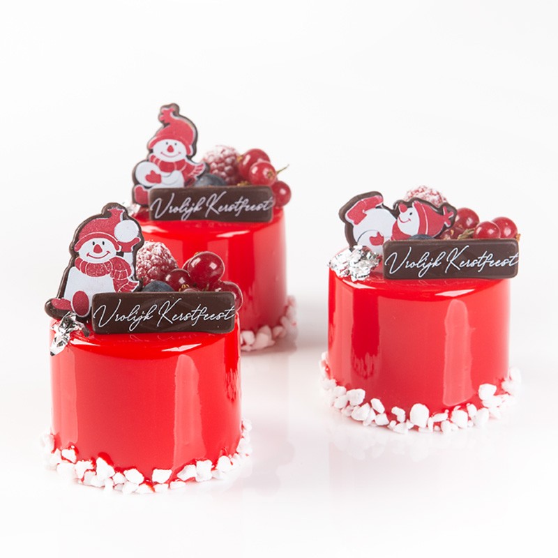 15079 - Snehuliak červený 3cm 120ks