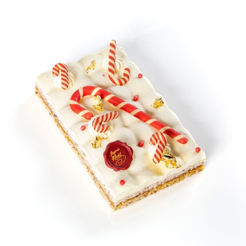 14614 - Pečať Merry Christmas červená 3cm 175ks