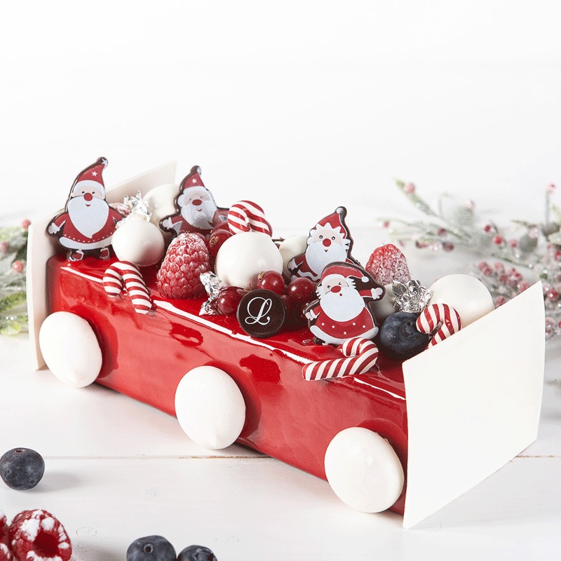 14184 - Vianočné lízatko 3x2cm 310ks