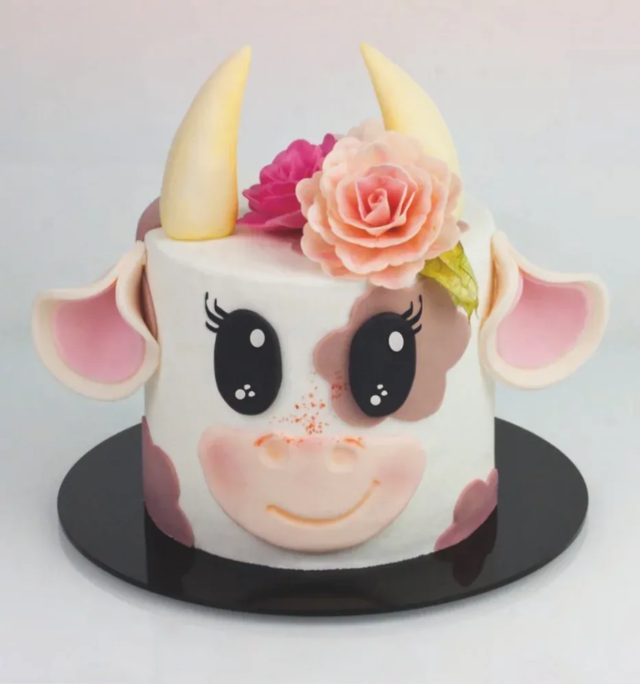 18157 - Ruža čínska tieňovaná pudrová 4,5cm (35ks v balení)