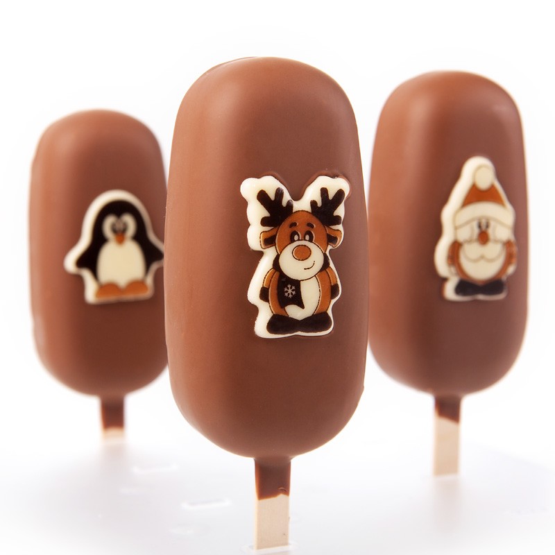 14497 - Vianočné postavičky 4cm 120ks