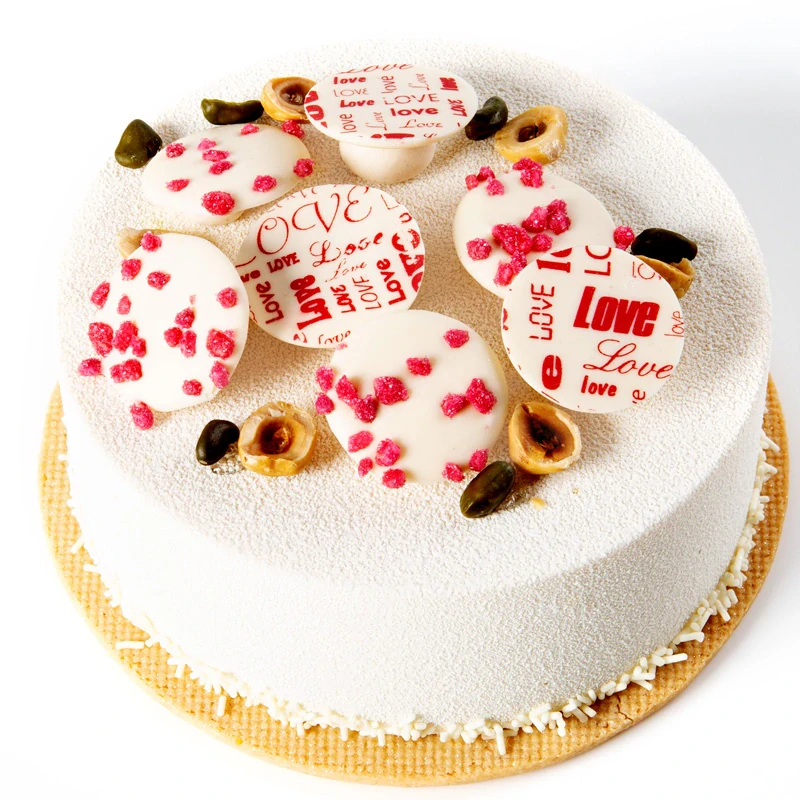 46676 - Čokotransfer červené srdcia 30ks