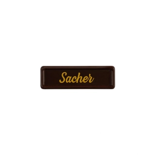 02450 - SACHER tmavý 3,8x1,2cm 300ks