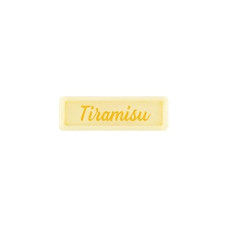 02465 - TIRAMISU biele 3,8x1,2cm 300ks