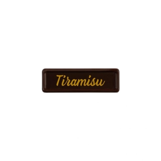 02452 - TIRAMISU tmavé 3,8x1,2cm 300ks