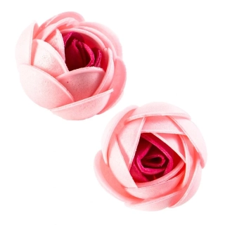 49639 - Oblátkový kvet Fuksia svetloružová 4cm/100ks