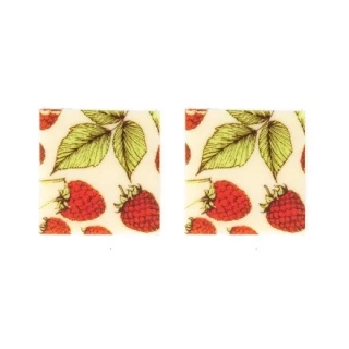 34464 - Štvorec maliny 3x3cm 220ks