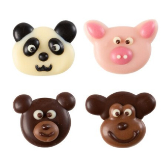 67105 - Zvieratká hlavy 120ks