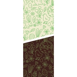 46436 - Čokotransfer Veľká noc 30ks 30x40cm